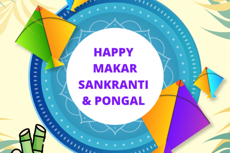  Happy Makar Sankranti & Pongal to all!  Infographic