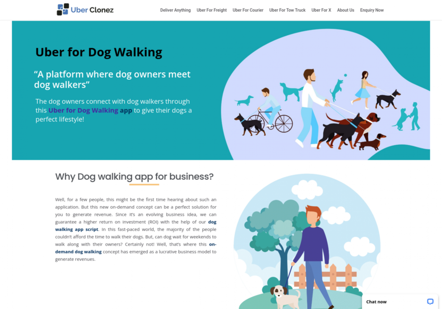 Help Dog owners get the comfort of Booking Dog walkers online with Uber for Dog Walking App Infographic