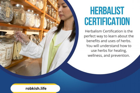 Herbalist Certification Infographic