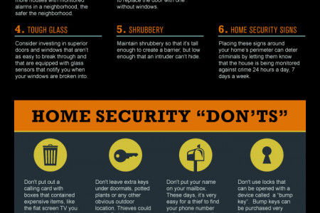 home security tips Infographic