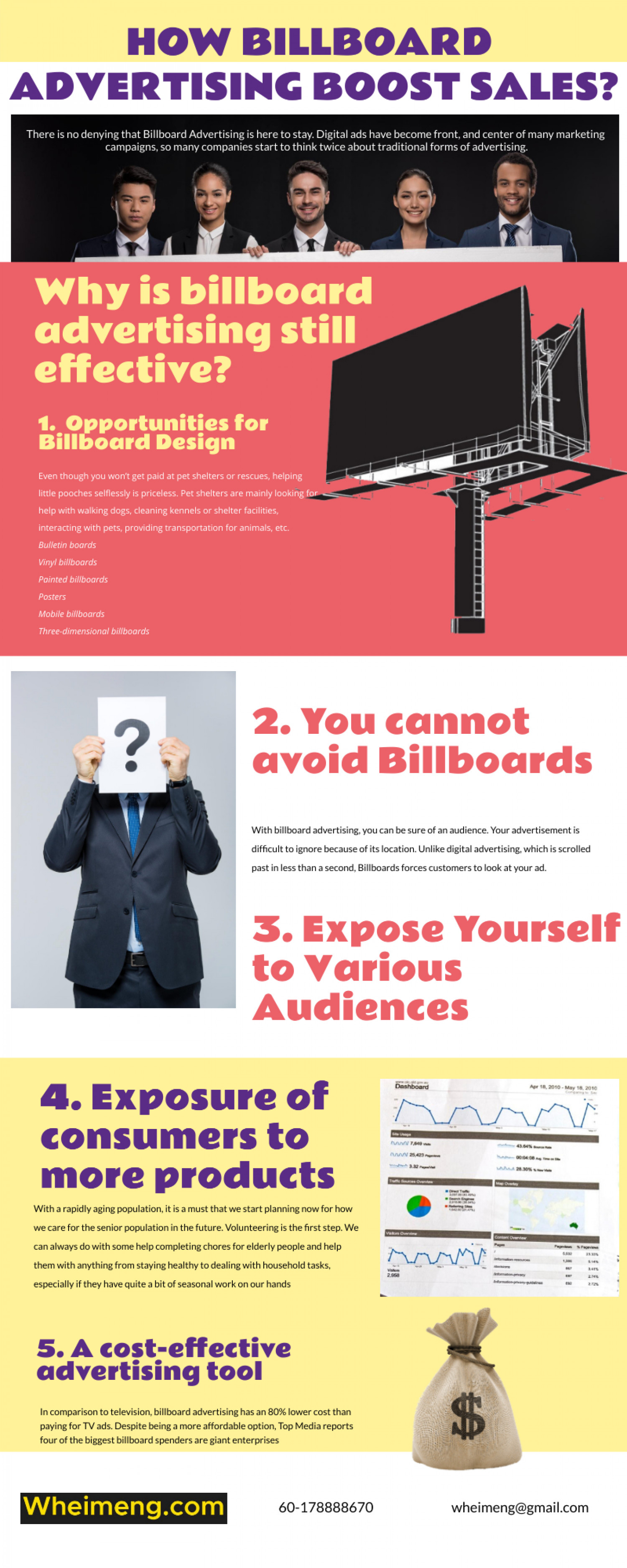 How can billboard advertising be used to drive sales? Infographic
