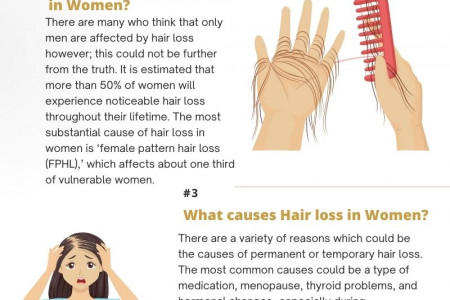 How common is hair loss in women? Infographic