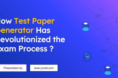 How test paper generator has revolutionized the exam process? Infographic