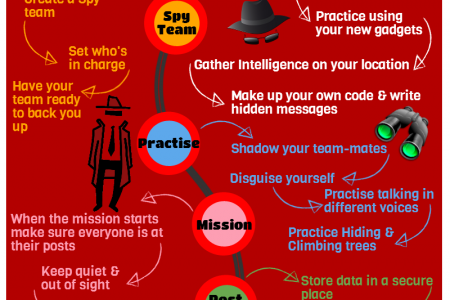 How to Act Like a Spy Infographic