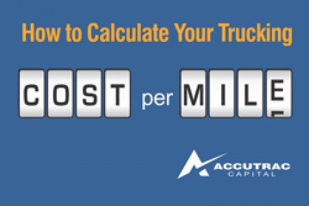 How to Calculate Your Trucking Company's Cost-per-Mile Infographic