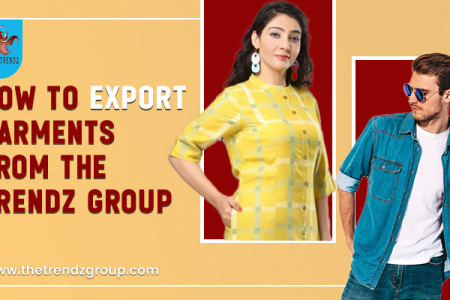 How To Export Garments and Fashion Apparels from The Trendz Group  Infographic