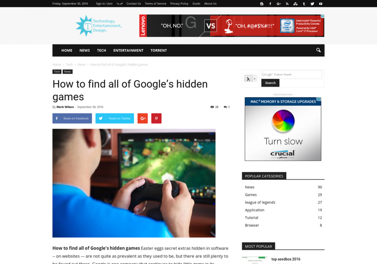 How to find all of Google's hidden games Infographic