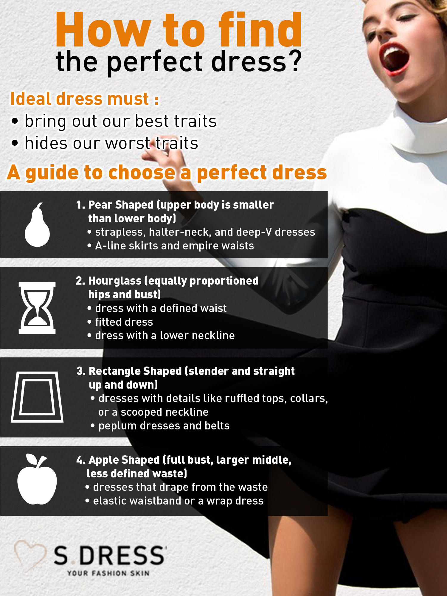 How To Pick The Perfect Dress