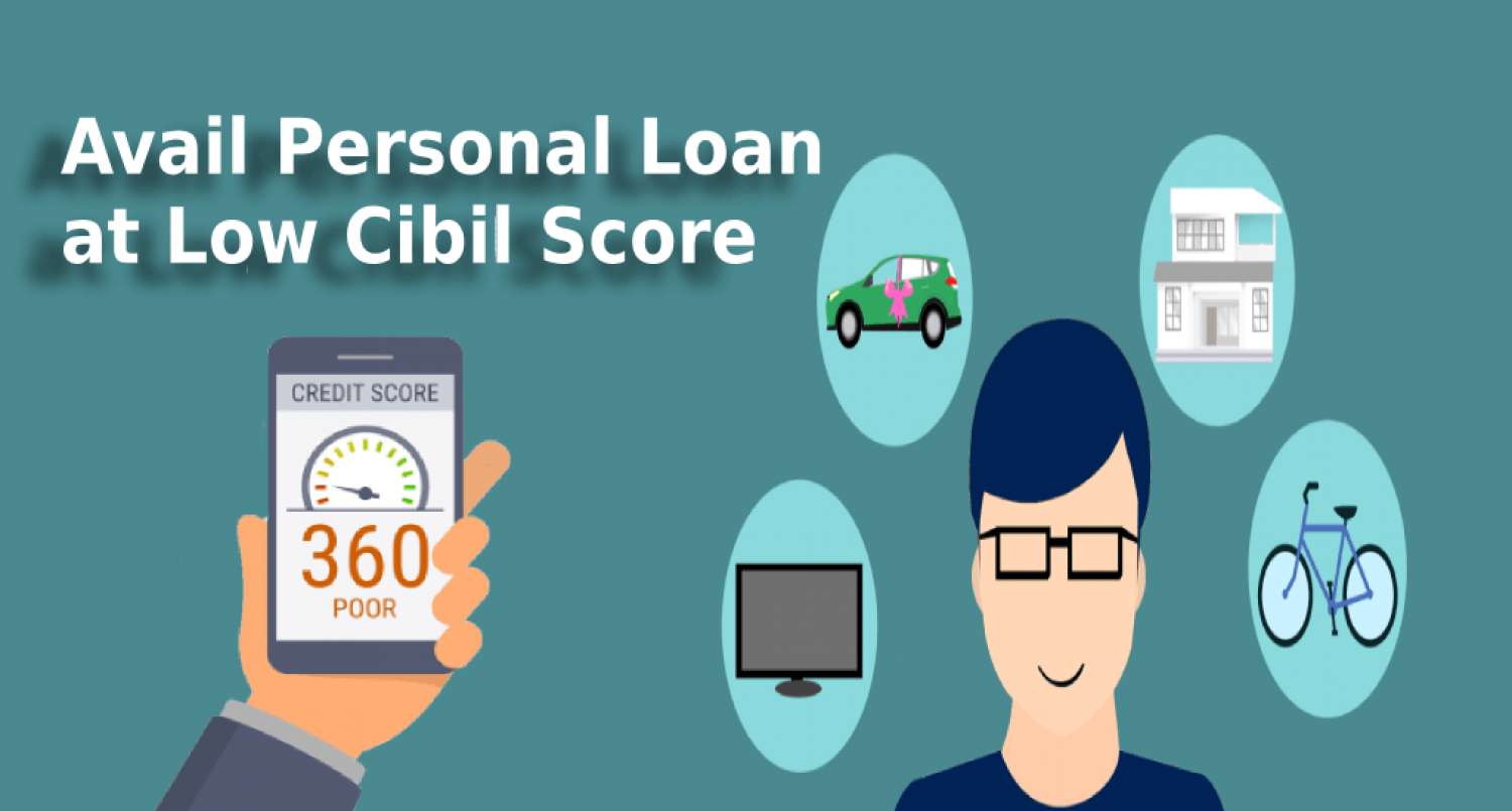 How to Get A Personal Loan with Credit Score of 550 Or Less? Infographic