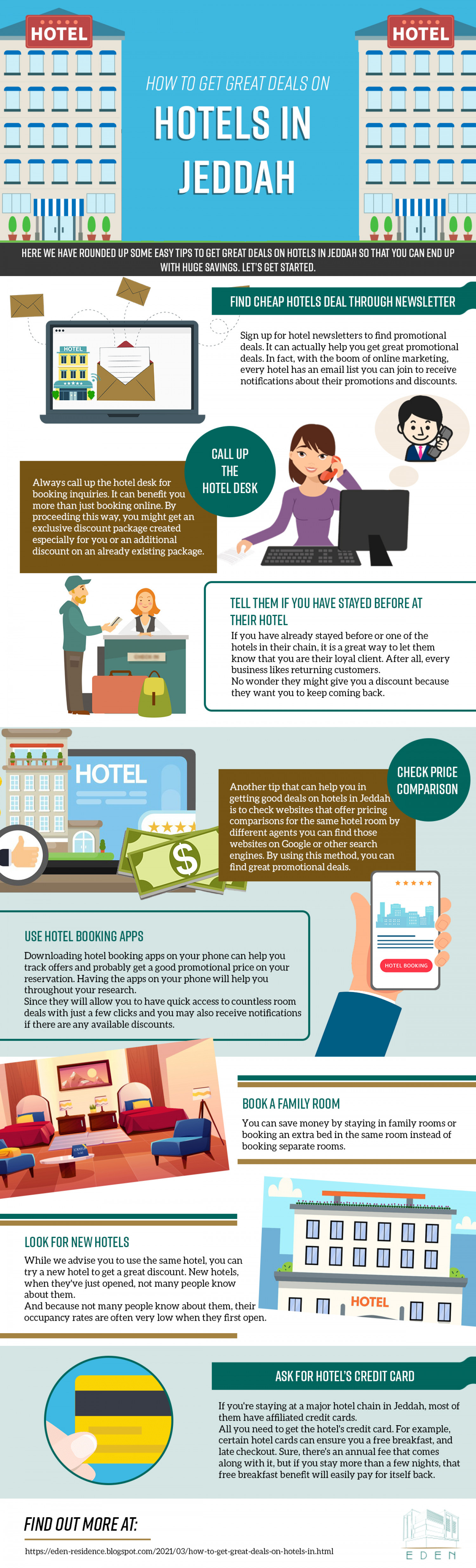 How to Get Great Deals on Hotels in Jeddah Infographic