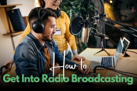 HOW TO GET INTO RADIO BROADCASTING?  Infographic