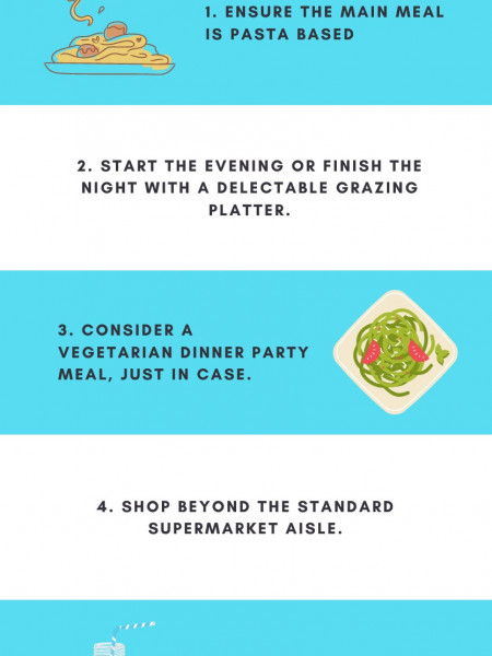 How to Impress Your Dinner Party Guests: 5 Secrets! Infographic