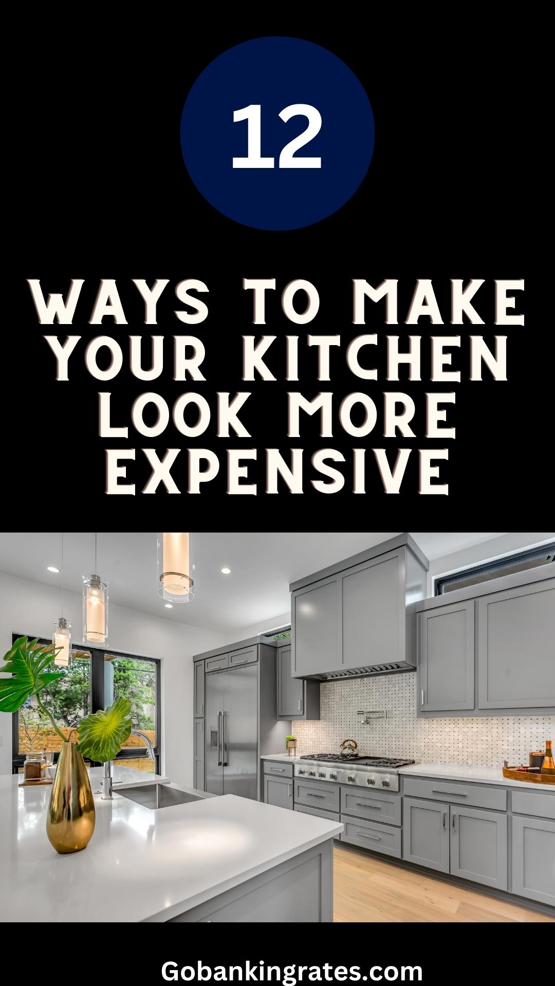 How to Make Your Kitchen Look Expensive | Visual.ly