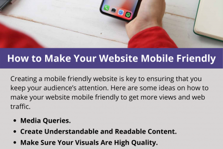 How to Make Your Website Mobile Friendly Infographic