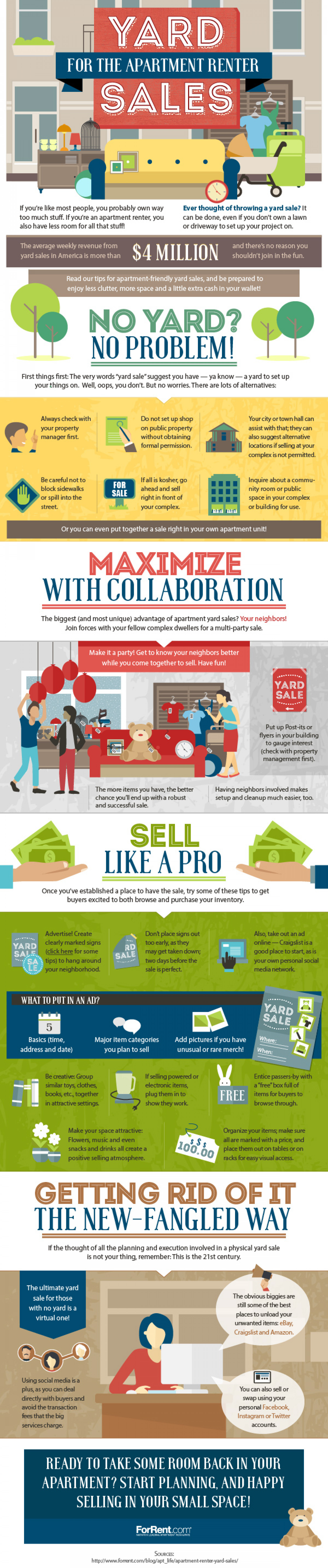 How to Organize Yard Sale? Infographic