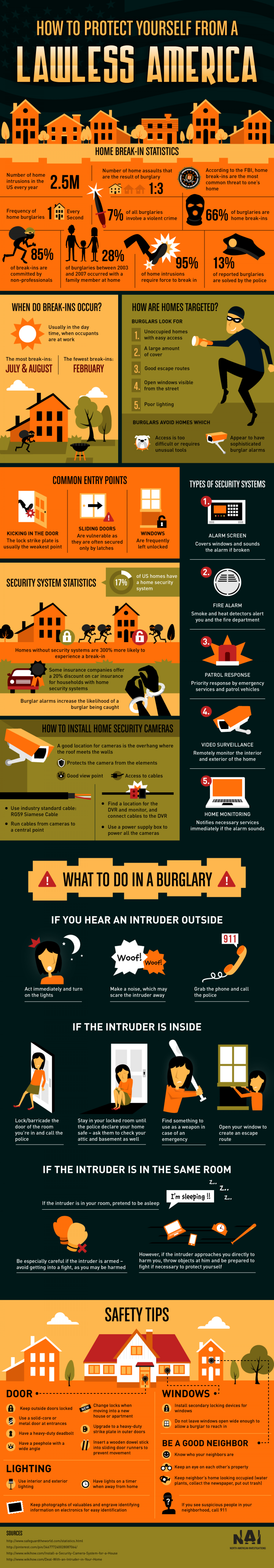 How To Protect Yourself From A Lawless America Infographic