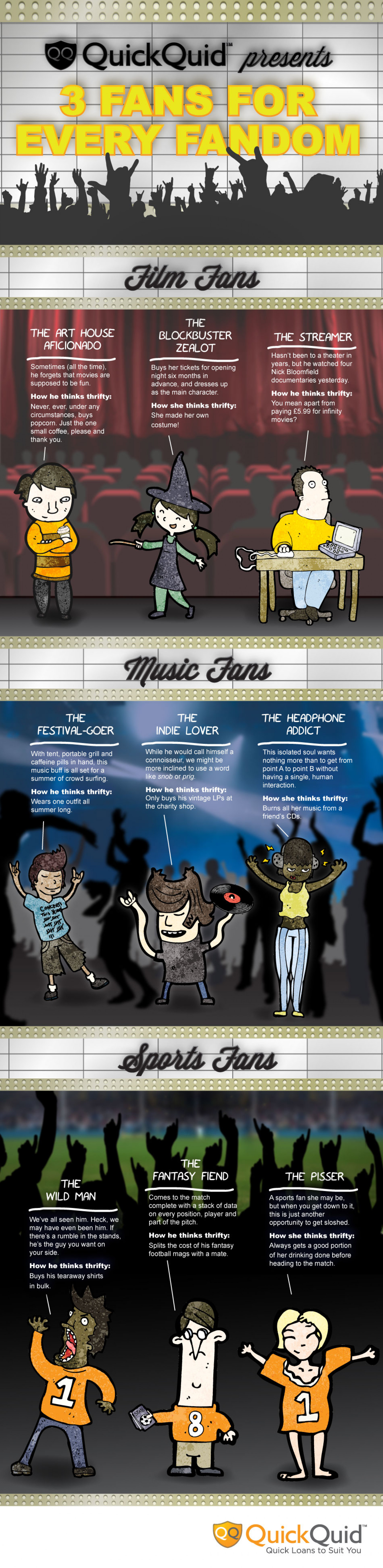 How to Think Thrifty When You’re a Fan  Infographic