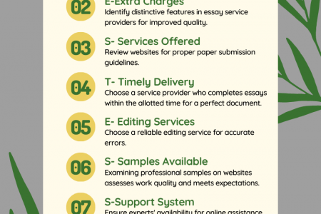 How You Can Choose the Best Essay Writing Service Infographic