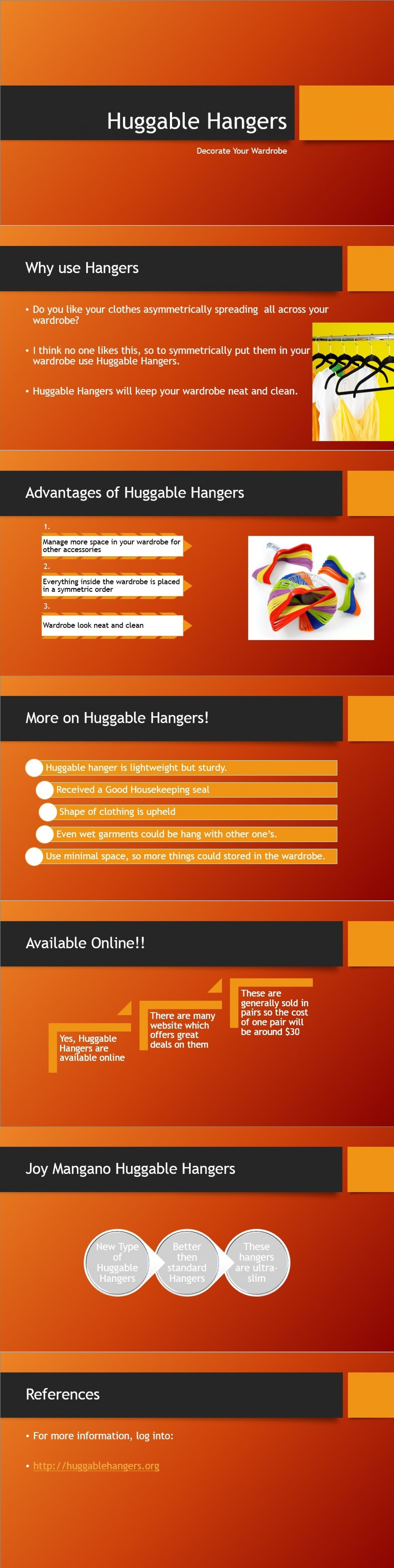 Huggable Hangers Infographic