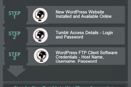 Import Tumblr to WordPress: Moving to a New Level Infographic