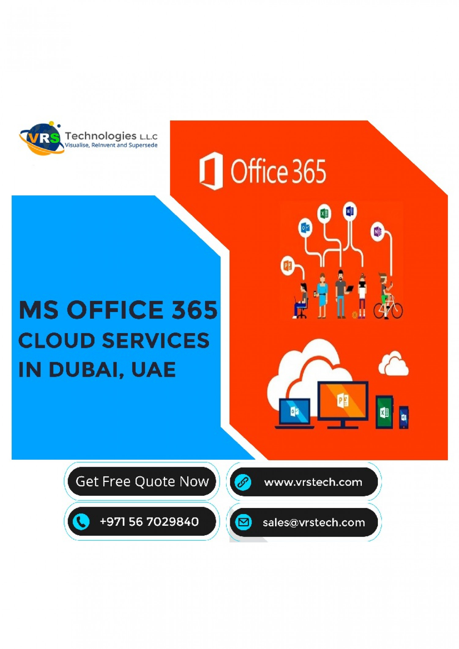 Importance of MS Office 365 Services in Dubai for Successful Business Infographic