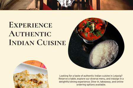 Indian Palace: Your Gateway to the Flavors of India in Leipzig Infographic