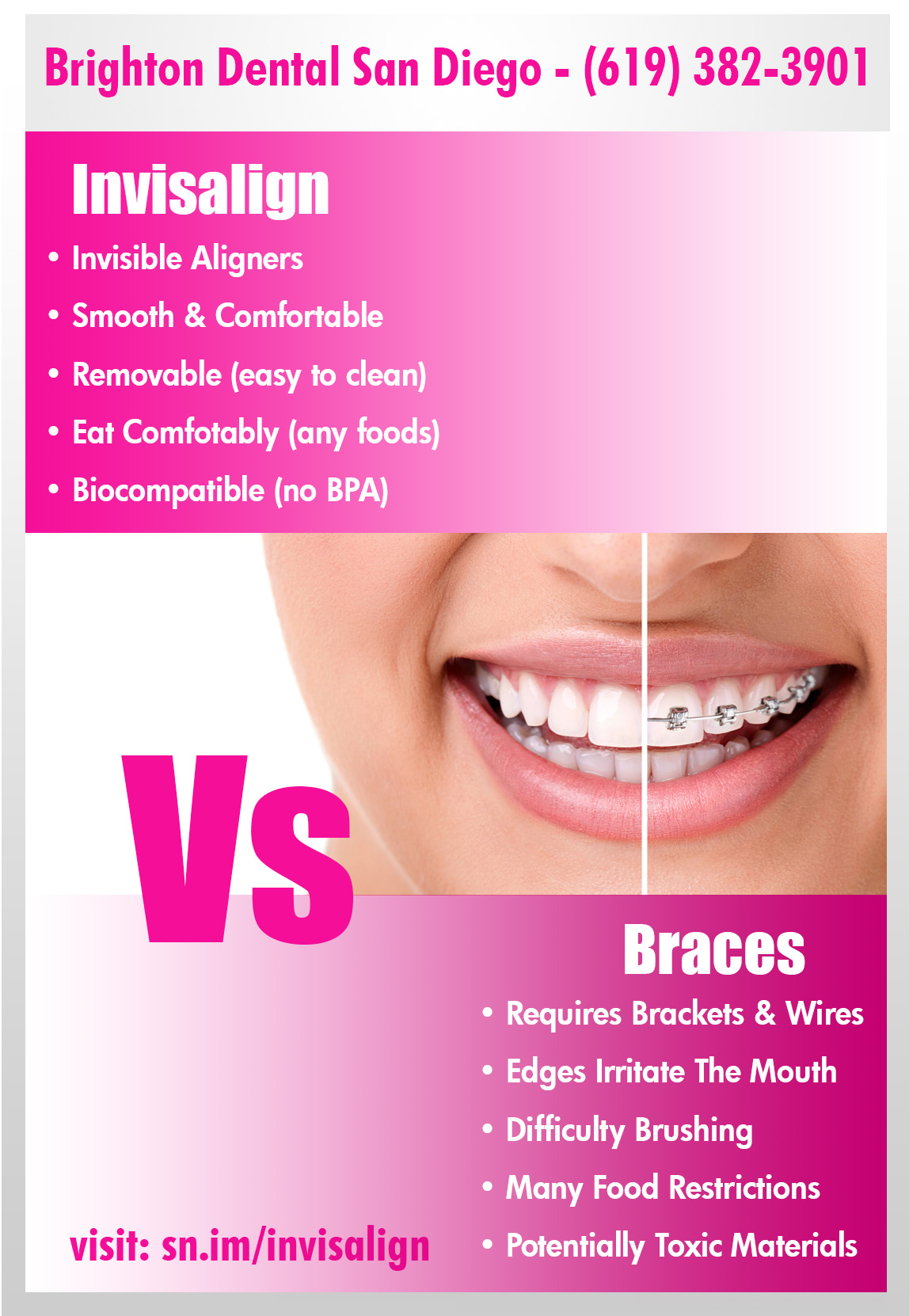 Invisalign vs Braces, Genesis Dental