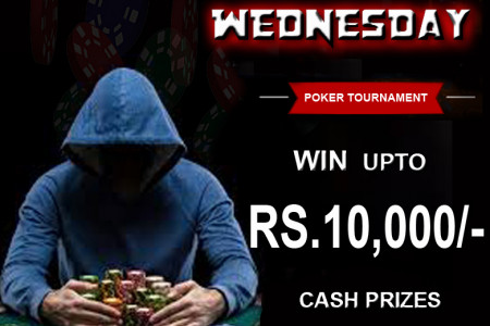 Join #MEGA #WEDNESDAY #POKER #TOURNAMENT - Bunga365 Infographic