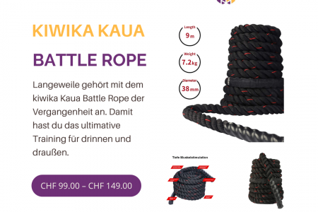 kiwika Kaua Battle Rope kaufen Infographic