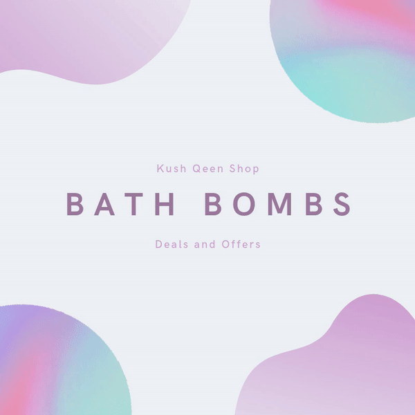Kush Queen Bath Bombs Infographic