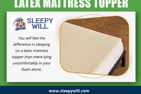 Latex Mattress Topper Infographic