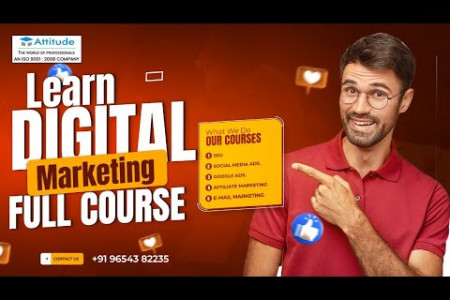 Learn Digital Marketing Full Course Infographic