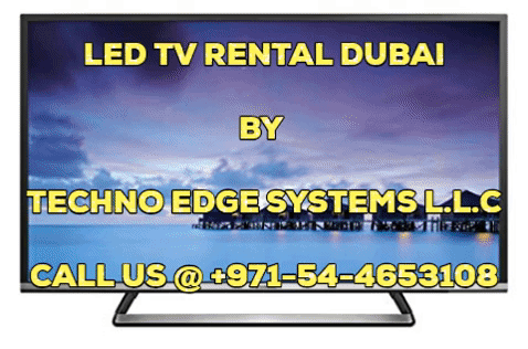 LED TV Rental Dubai – TV Rental in Dubai Infographic