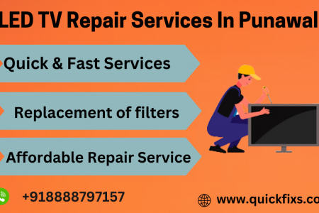 LED TV Repair Services In Punawale  Infographic