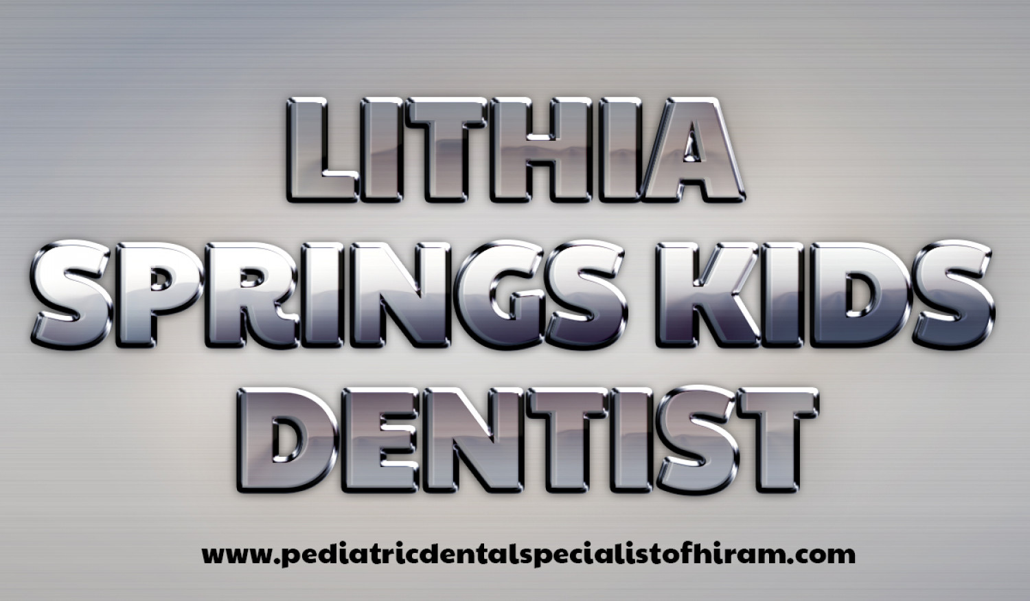 Lithia Springs Pediatric Dentist Infographic