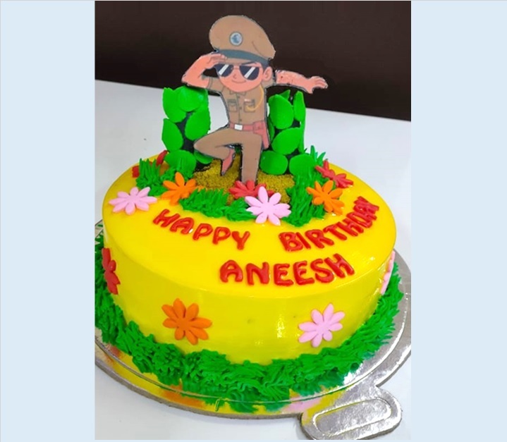 Best Little Singham Theme Cake In Indore | Order Online