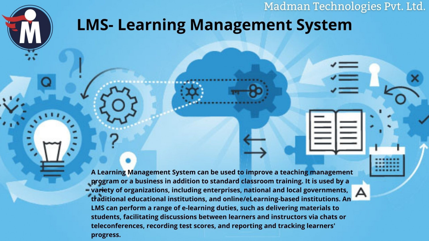 LMS - Learning Management System Infographic