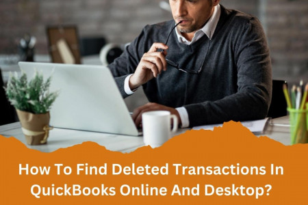 Locating Deleted Transactions: Where to Find Deleted Transactions in QuickBooks Online? Infographic