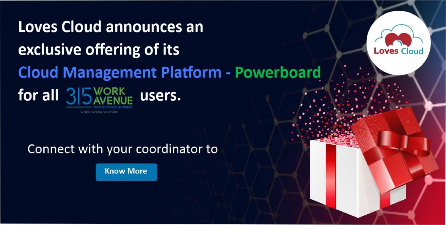 Loves Cloud is offering special benefits exclusively for 315WorkAvenue members for a next level cloud management solution- Powerboard  Infographic