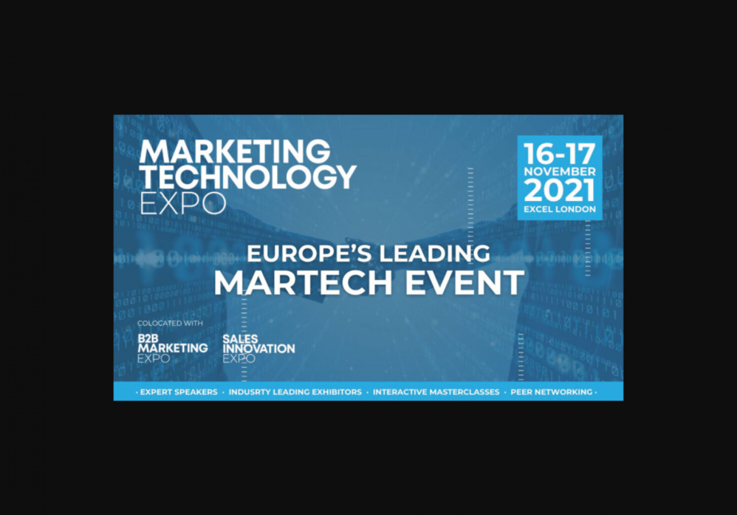 MarTech Event - Marketing Technology Expo 2021 Infographic