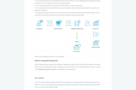 Merchant account services providers - Stark Payments Infographic