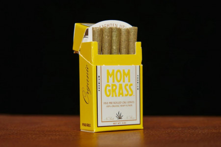 Mom Grass CBG Pre Rolled Joints 5 Pack  Infographic