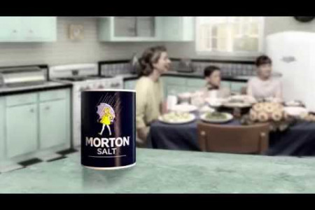 Morton Salt Girl's 100th Birthday Infographic