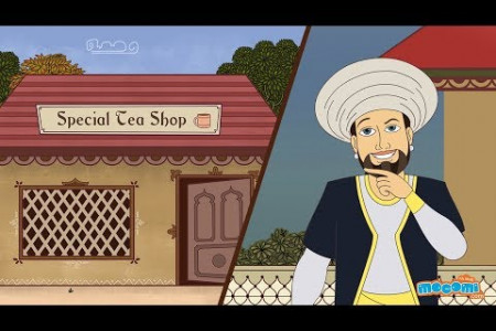 Mullah Nasruddin at Tea Shop Infographic