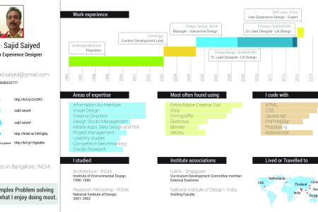 My CV Infographic