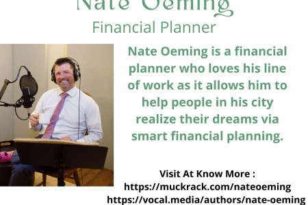 Nate Oeming - Financial Planner Infographic