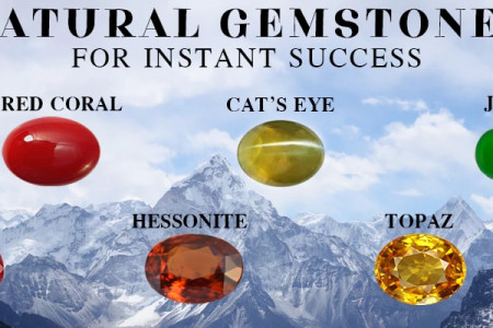 Natural Gemstones For Instant Success Infographic