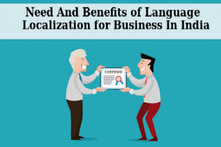 Need And Benefits of Language Localization for Business In India Infographic