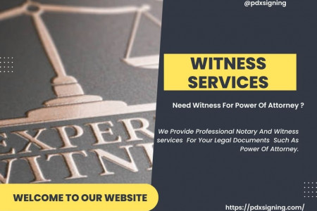 Need Witness For Power Of Attorney Infographic