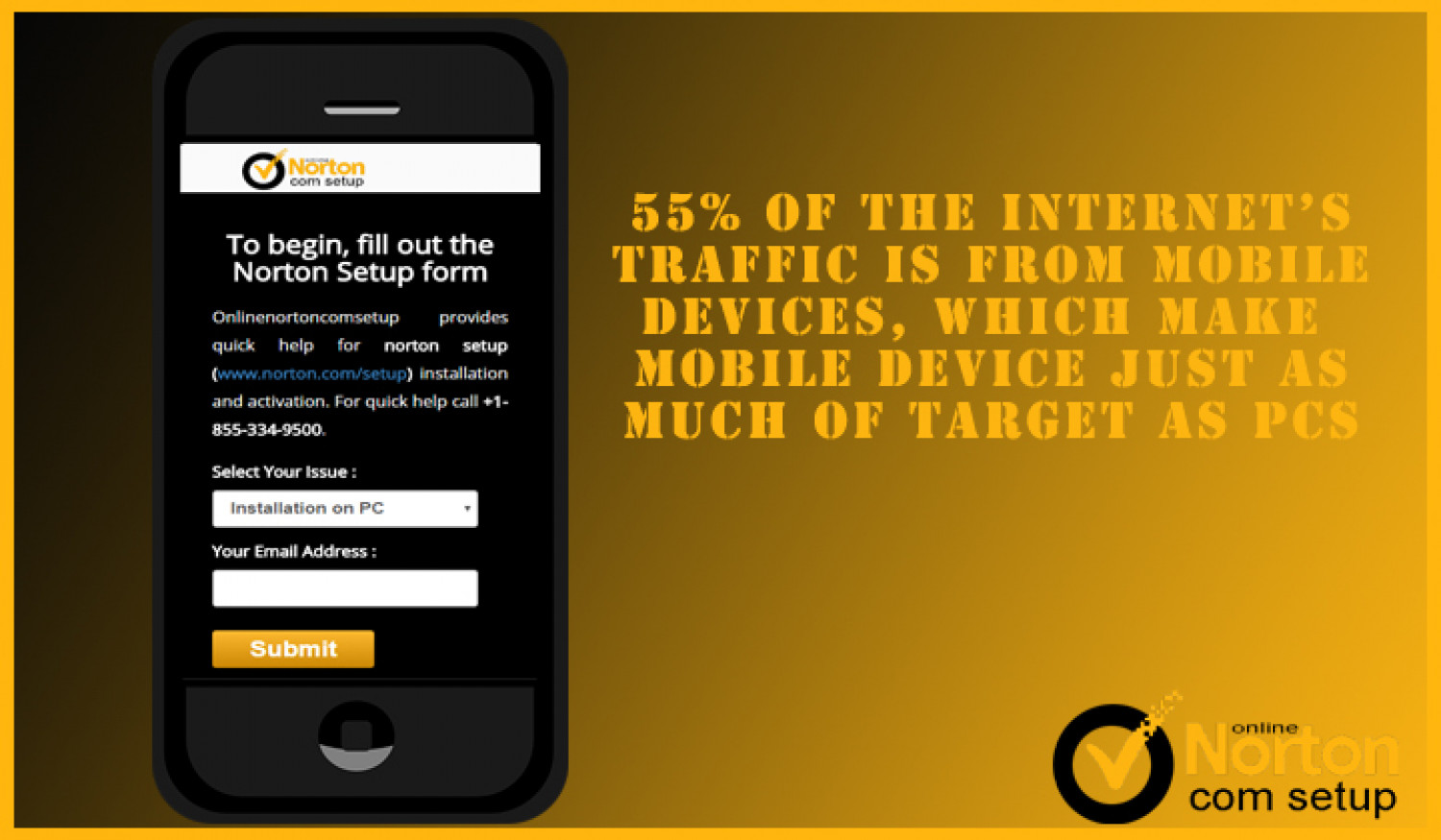 Norton Mobile Security Infographic